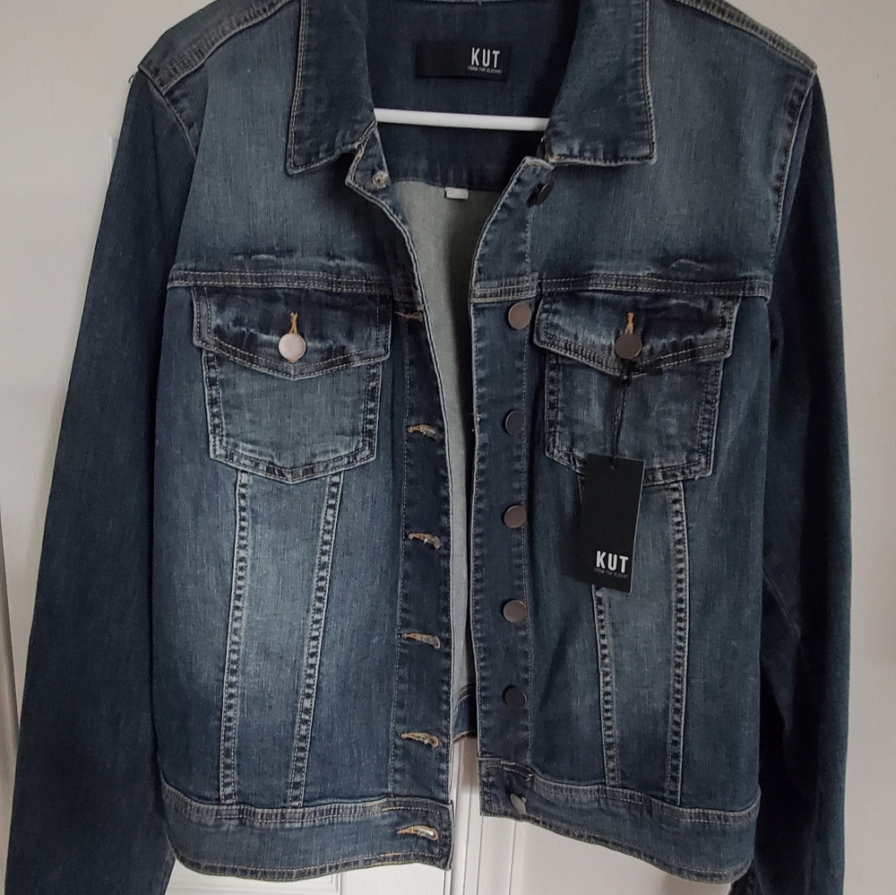 NEW KUT Jean jacket size XL